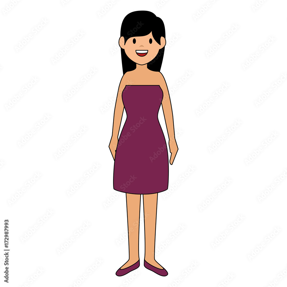 beautiful woman avatar character