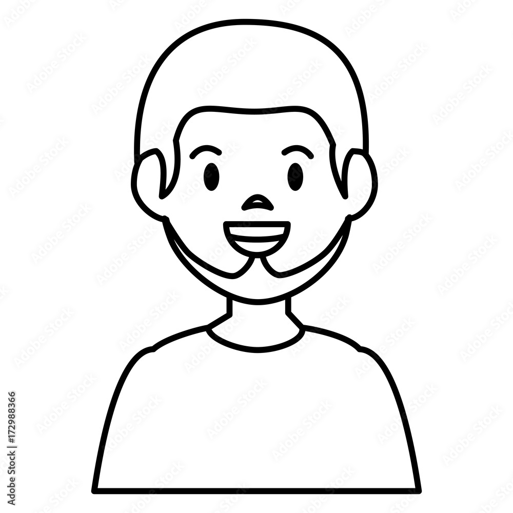 young man avatar character