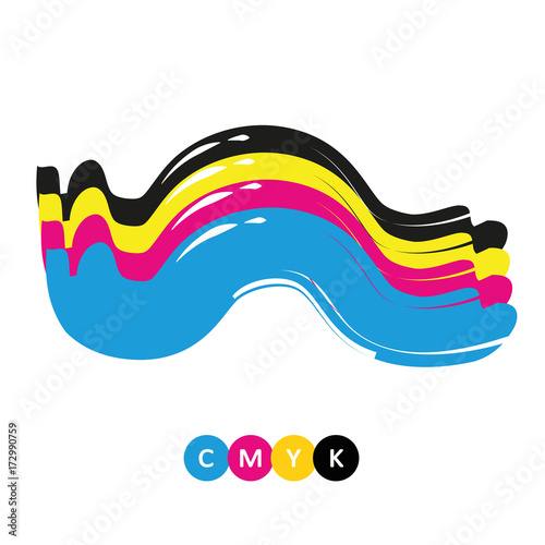 cmyk dicke farbestriche