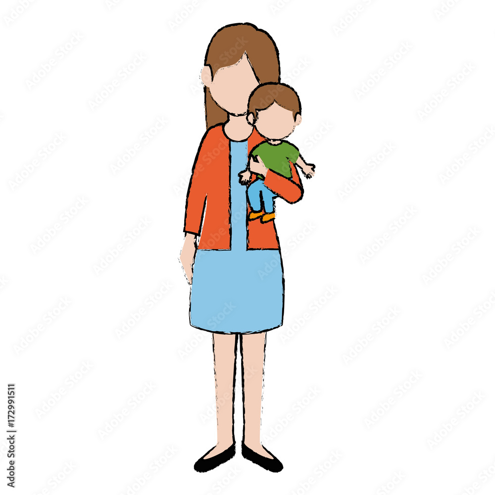 mother with son avatars characters mother with son avatars characters