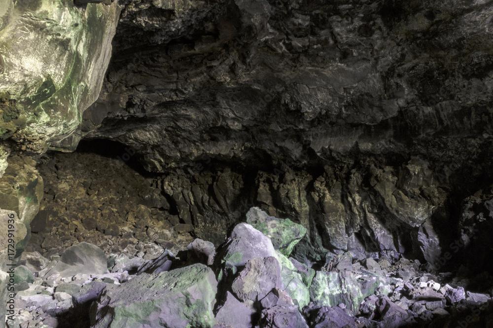 Volcanic cave - Cueva de los Verdes / Lanzarote / Canary Islands Volcanic cave - Cueva de los Verdes / Lanzarote / Canary Islands