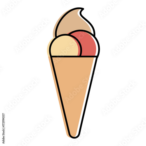 ice cream isolated icon © Gstudio