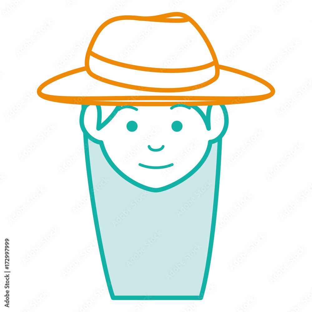 beautiful woman with cap tourist avatar character beautiful woman with cap tourist avatar character