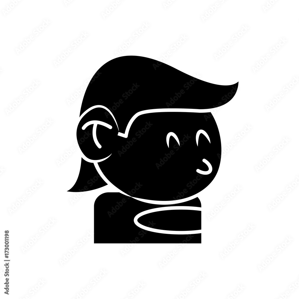 Cool guy cartoon icon vector illustration graphic design Cool guy cartoon icon vector illustration graphic design