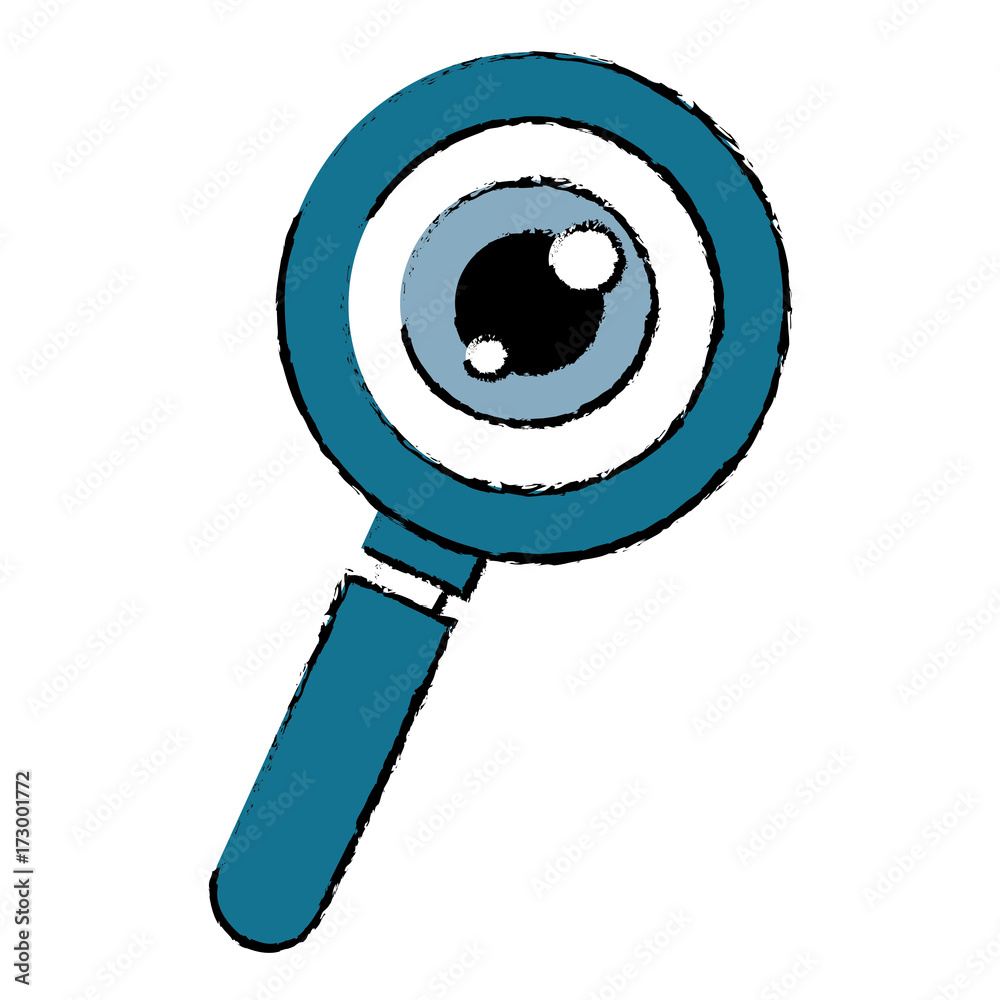 magnifying glass isolated icon magnifying glass isolated icon