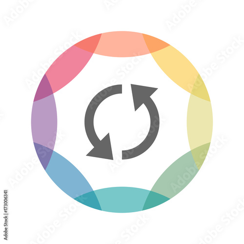 farbiges Icon - Neu Laden - Aktualisieren