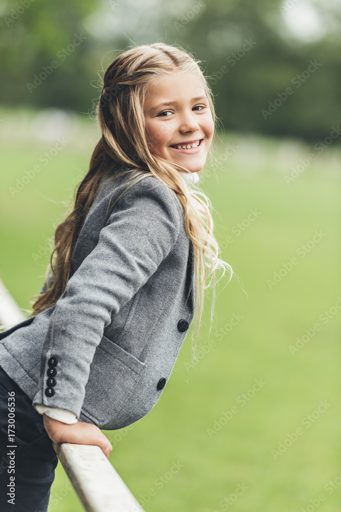 blonde smiling child blonde smiling child
