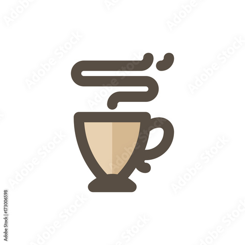 Coffee Filled - Cappuccino Icon