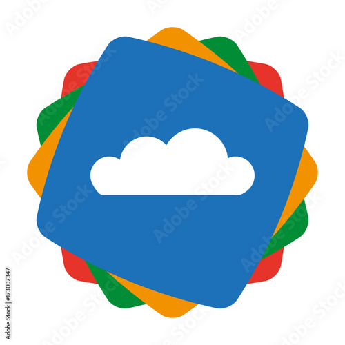 App Icon bunt - Wolke