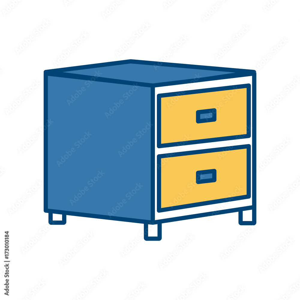 Wooden drawer isolated icon vector illustration graphic dsign Wooden drawer isolated icon vector illustration graphic dsign