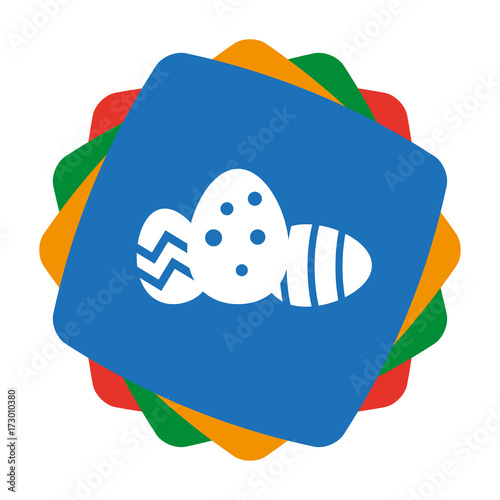 App Icon bunt - mehrere Ostereier