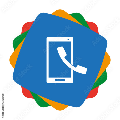 App Icon bunt - Smartphone - Telefonie