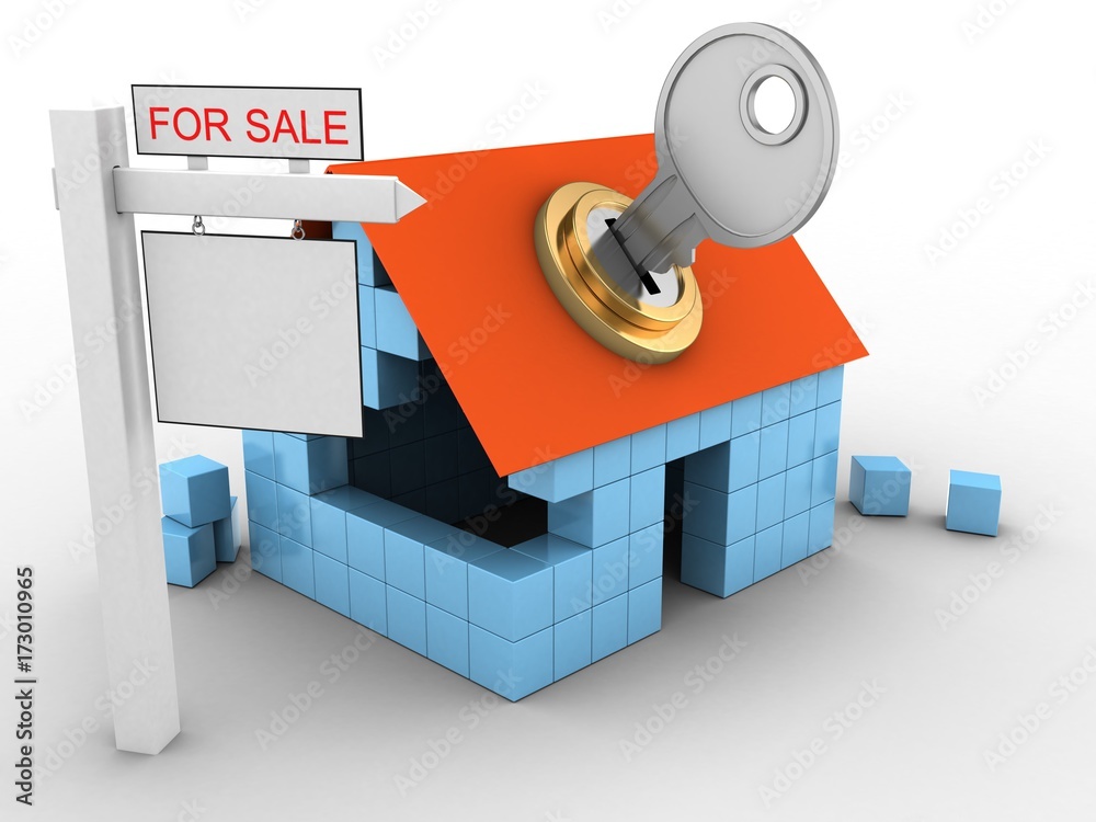 Fotografie 3d sale sign