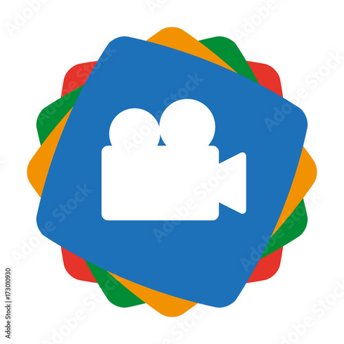 App Icon bunt - Videokamera
