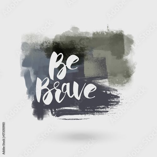 Vector hand drawn motivational. photo