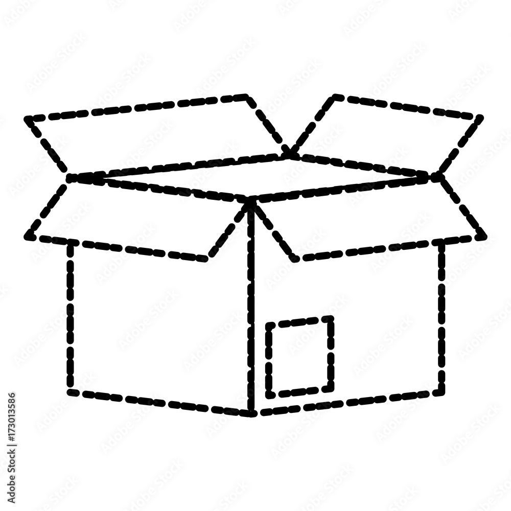 Delivery cardboard box icon vector illustration graphic design Delivery cardboard box icon vector illustration graphic design