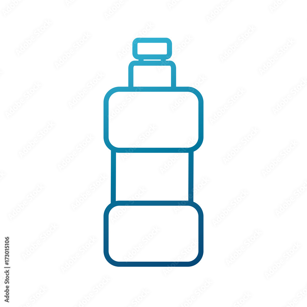 water thermo bottle icon vector illustration graphic dsign