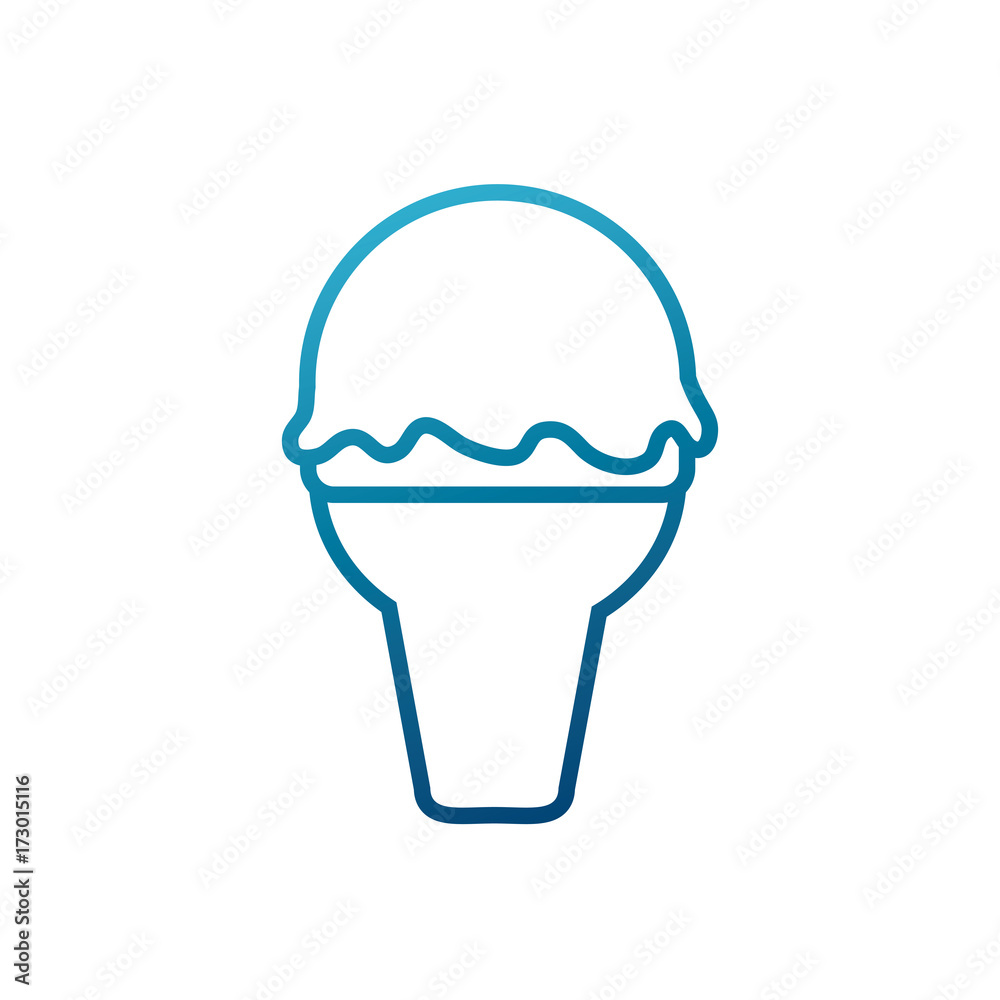 ice cream cone icon vector illustration graphic dsign ice cream cone icon vector illustration graphic dsign
