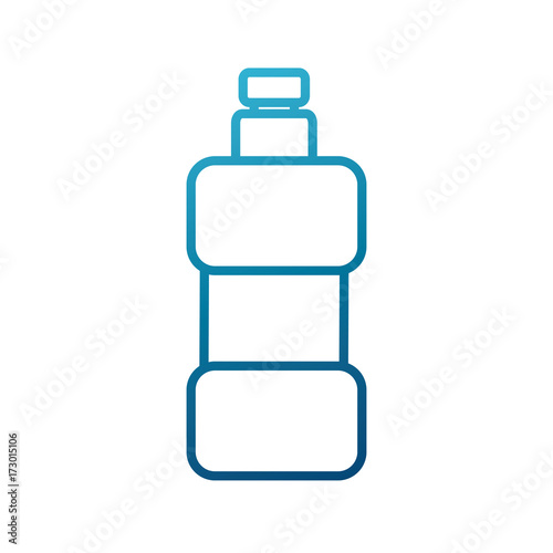 water thermo bottle icon vector illustration graphic dsign