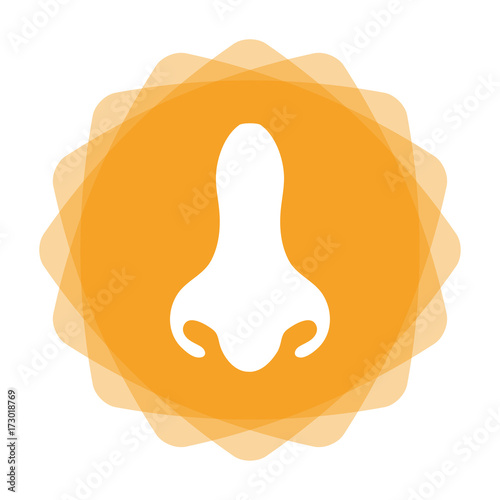 App Icon gelb - Nase