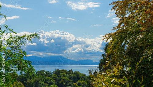 View on Leman lake