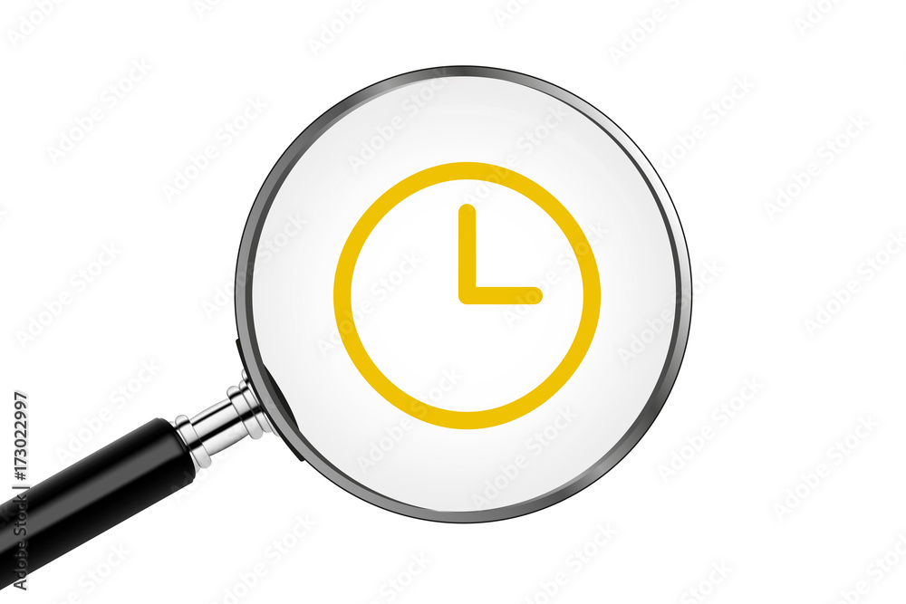 Lupe sucht/findet - Uhr Lupe sucht/findet - Uhr