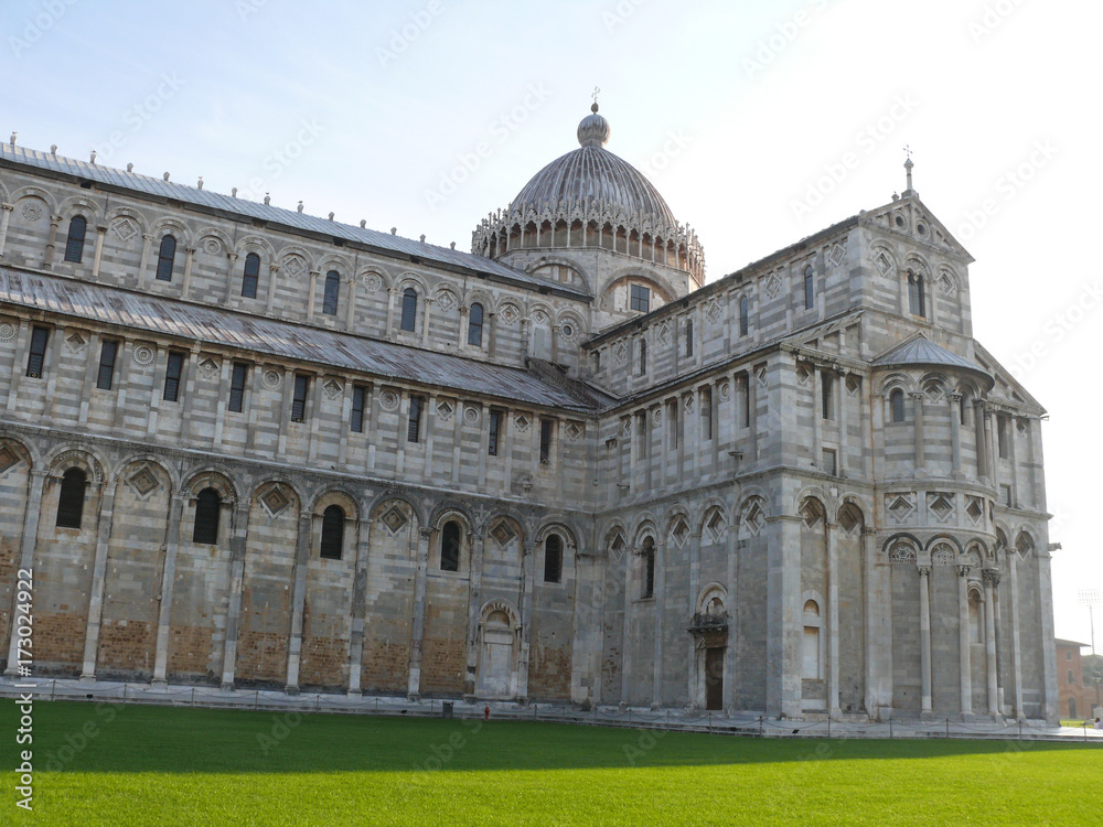 The Pisa Cathedral, The square of Miracles in Pisa, Tuscany, Italy