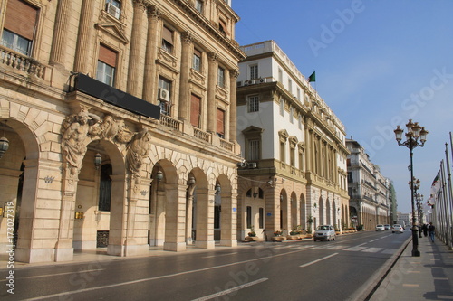 Style architectural de la ville d'Alger, Algérie © Picturereflex