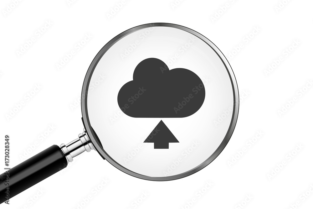 Lupe sucht/findet - Wolke - Upload Lupe sucht/findet - Wolke - Upload