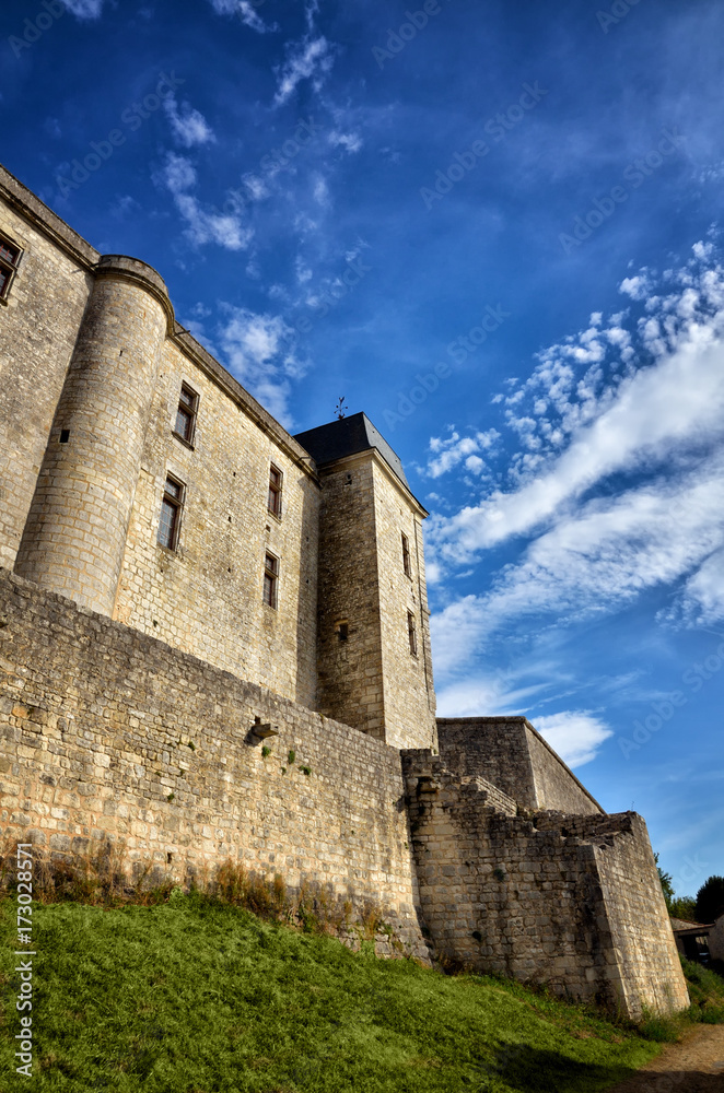 Castle of Villebois-Lavalette, France
