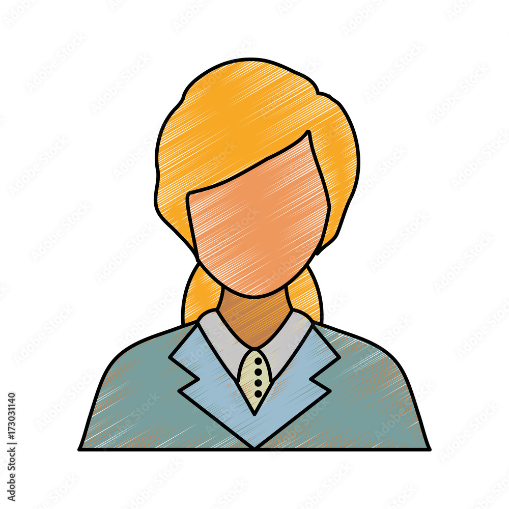 woman lawyer icon