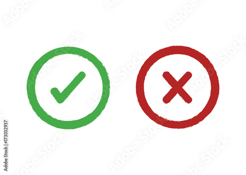 Yes or No Symbol Icon