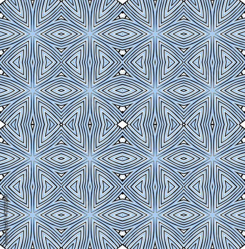 Seamless striped vector pattern. Vintage colored decorative repainting background with tribal and ethnic motifs. Abstract geometric roughly hatched shapes colored with hand drawn brush stokes.