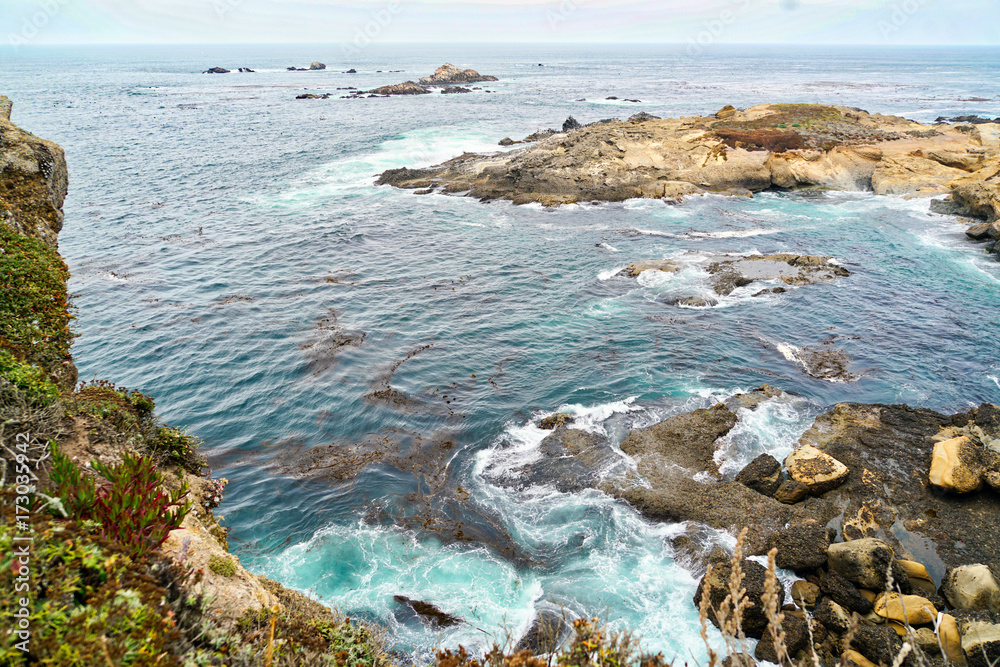 The Rocks of Point Lobos State Natural Reserve in California The Rocks of Point Lobos State Natural Reserve in California