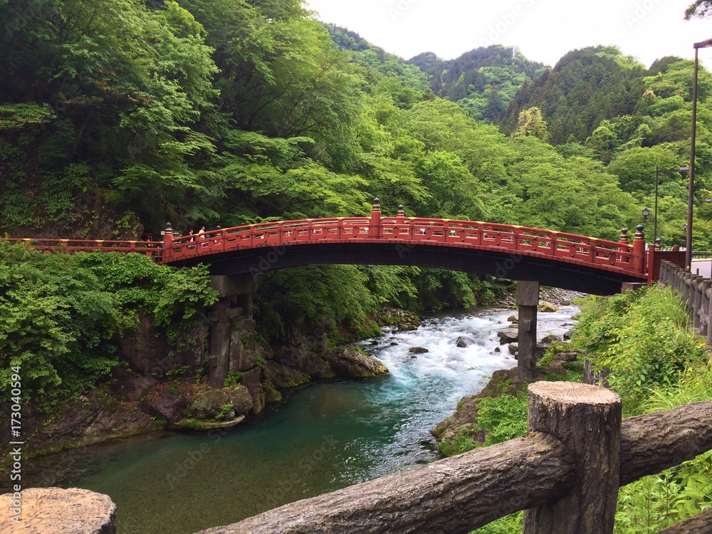 Red bridge