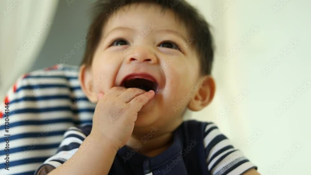 cute baby kid laughing happy, slow motion shot cute baby kid laughing happy, slow motion shot