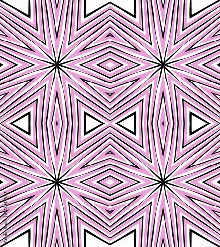 Seamless striped vector pattern. Vintage colored decorative repainting background with tribal and ethnic motifs. Abstract geometric roughly hatched shapes colored with hand drawn brush stokes.
