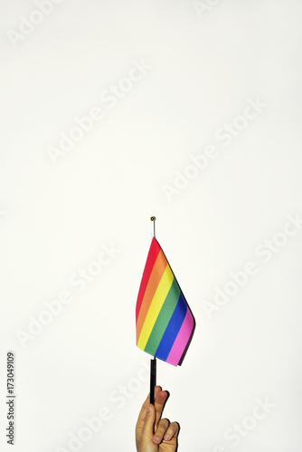 gay flag photo