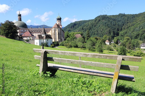 Abbaye de St Trudpert en Forêt-Noire (Allemagne) photo