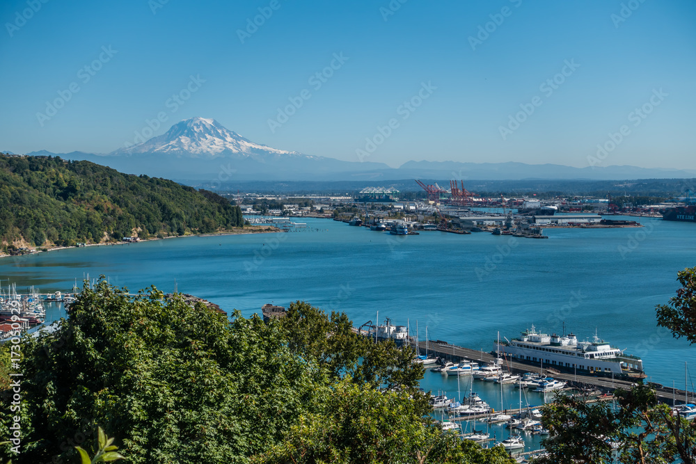 Montain Over Tacoma 5
