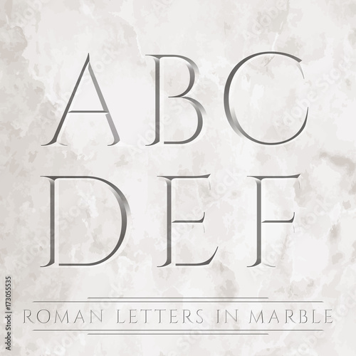 Roman letters