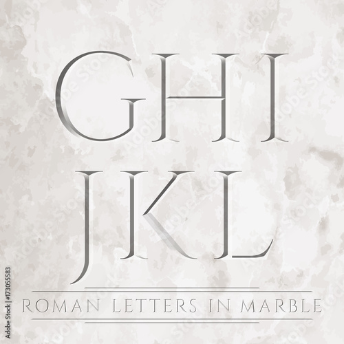 Roman letters