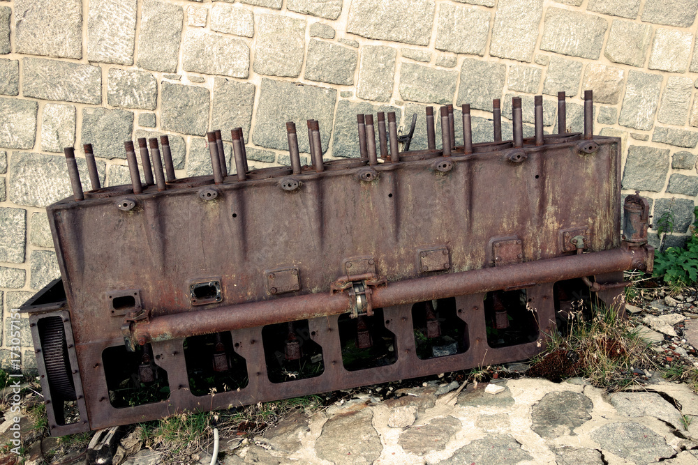 Old cable car drive