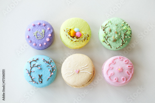 Easter Macarons photo