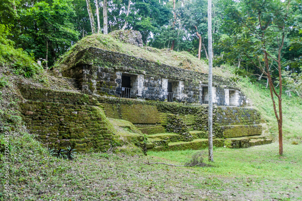 Ruin in an archaeological site Yaxha, Guatemala Ruin in an archaeological site Yaxha, Guatemala