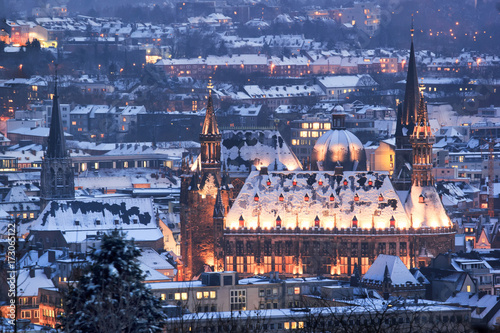Aachen Weihnachten Winter Schnee