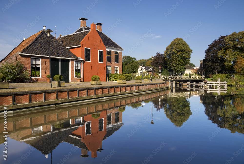 Fototapeta premium The village Onderdendam