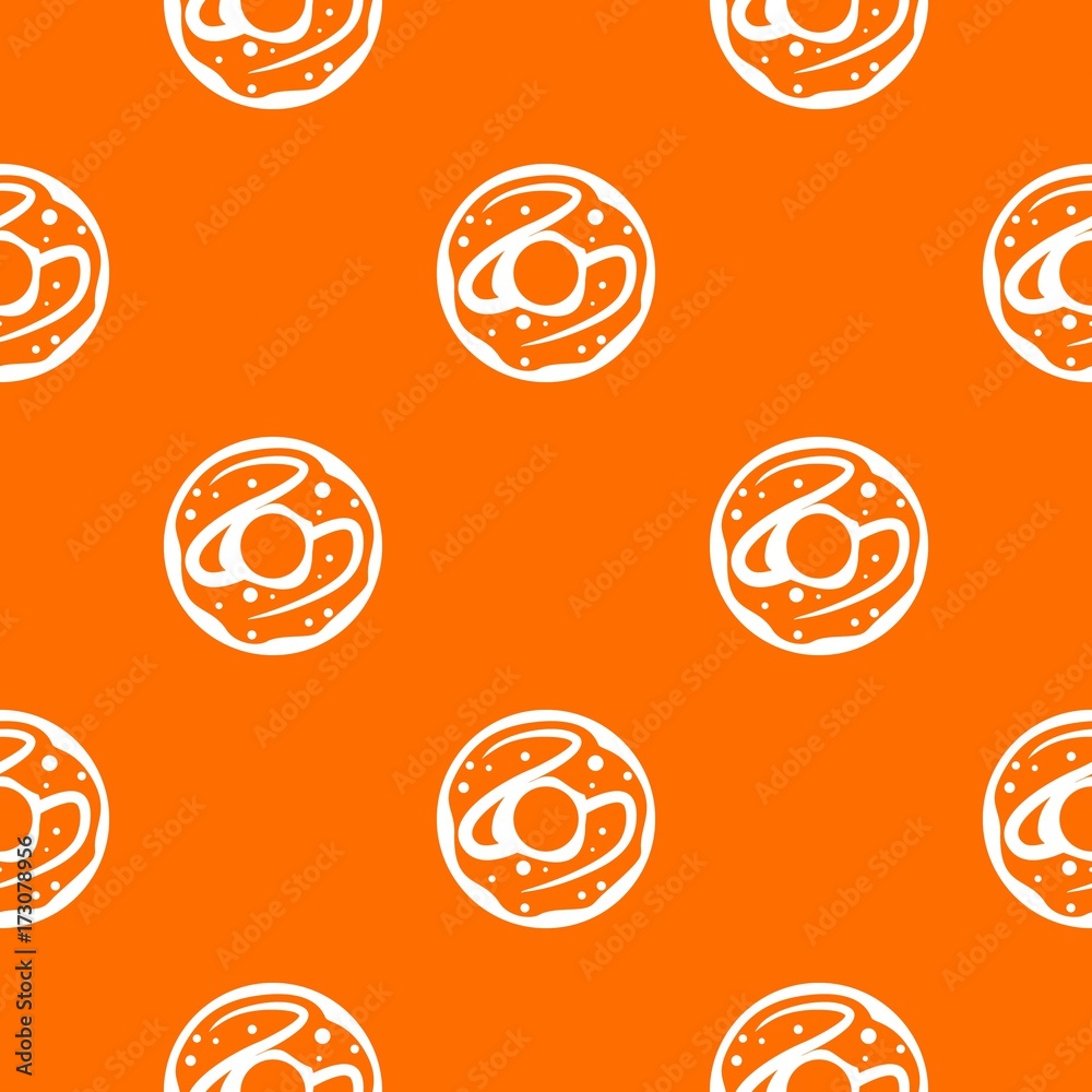 Glazed donut pattern seamless Glazed donut pattern seamless