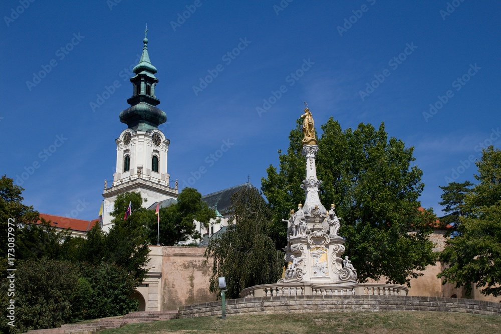 Fototapeta premium Nitra castle, Slovakia, Europe