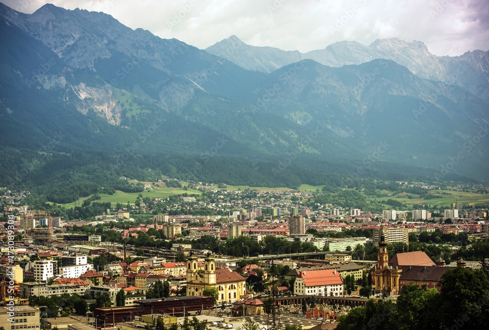 Innsbruck City Panorama